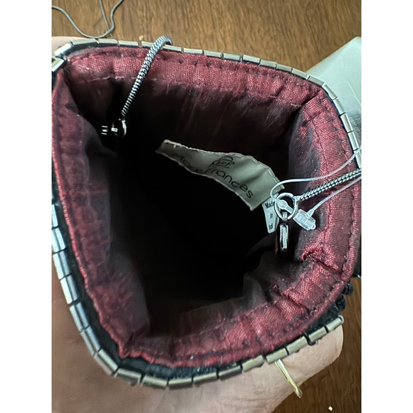 Mary Frances Beaded Red Heart w/Arrow Convertible Clutch w/Det XBody Strap NWT - Picture 6 of 6